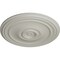 Ekena Millwork Reece Ceiling Medallion (Fits Canopies up to 6 3/4"), Hand-Painted Pot of Cream, 21"OD x 1 1/4"P CM21REPCF - alternate 3